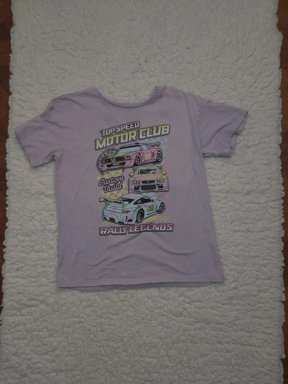 Lavender Motor Club Graphic Tee